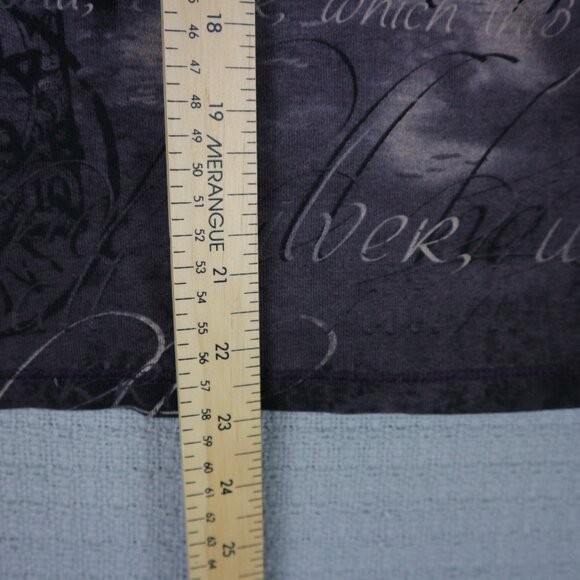 Blue Canyon Made in USA Embellished Italy V Neck Shirt Womens Large - Picture 5 of 8